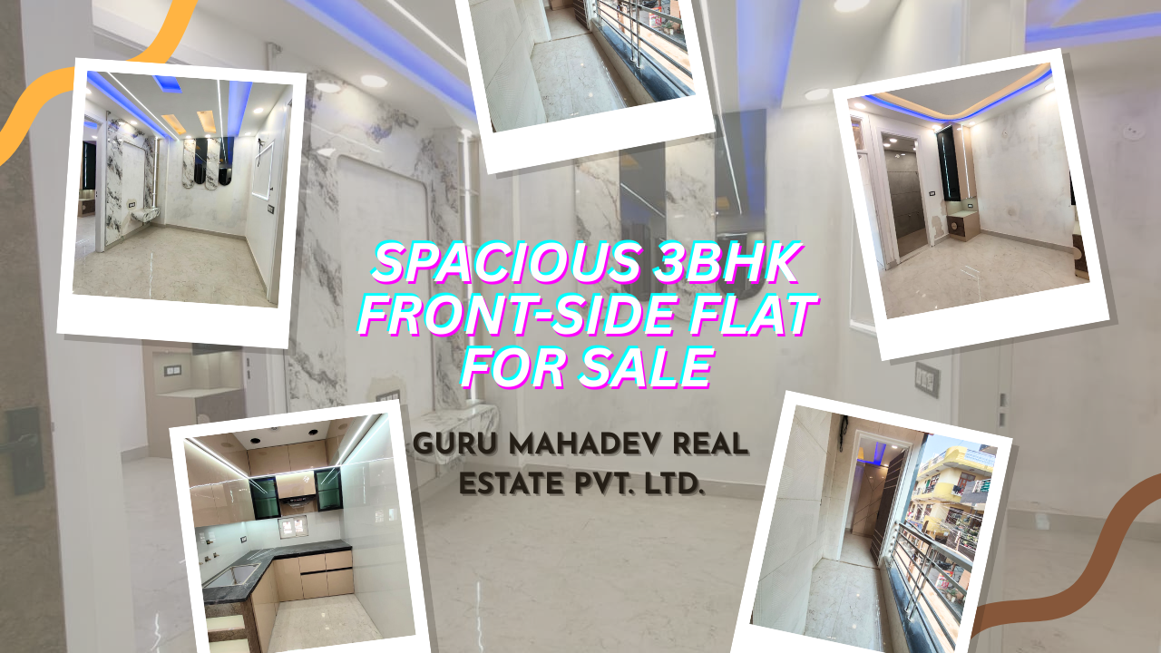 Premium 3 BHK Flat for Sale in Mohan Garden – Don’t Miss Out!