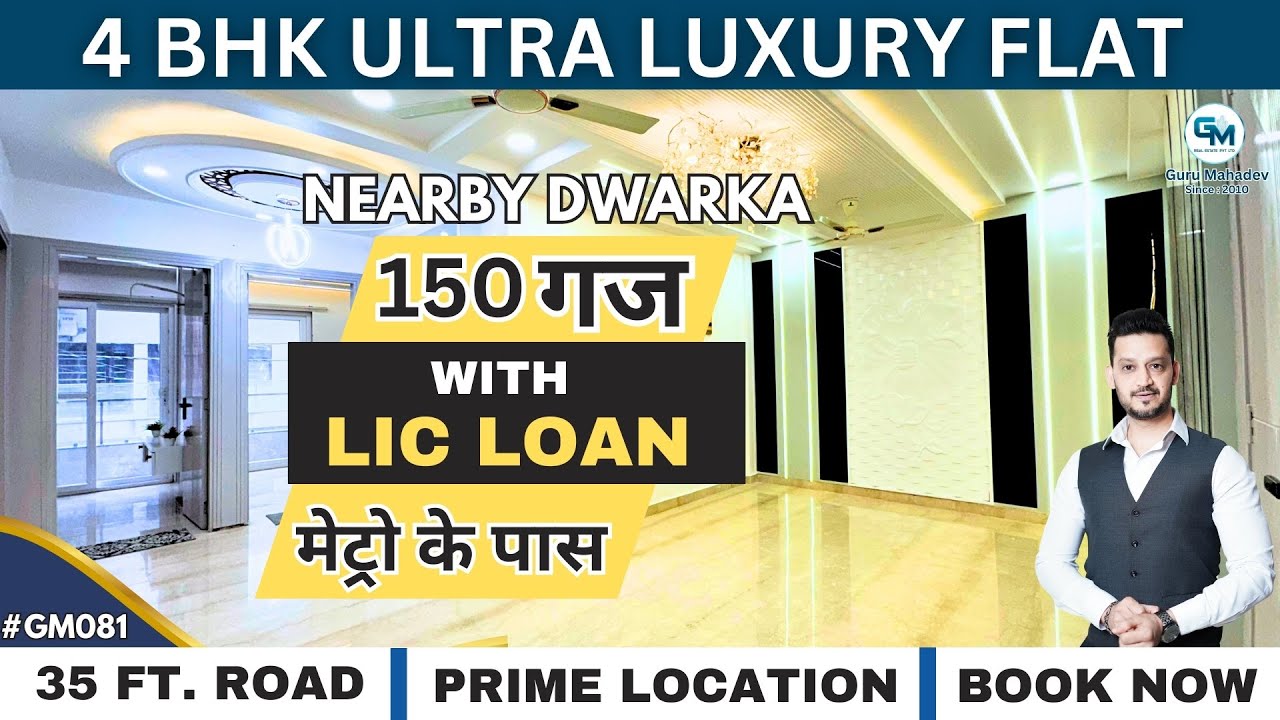 4 BHK Flats in Prime Dwarka Location