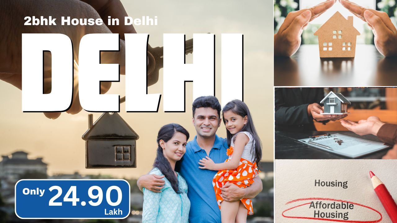 Dream is True Now Buy Affordable cost 2 bhk flat in dwarka mor with loan facility