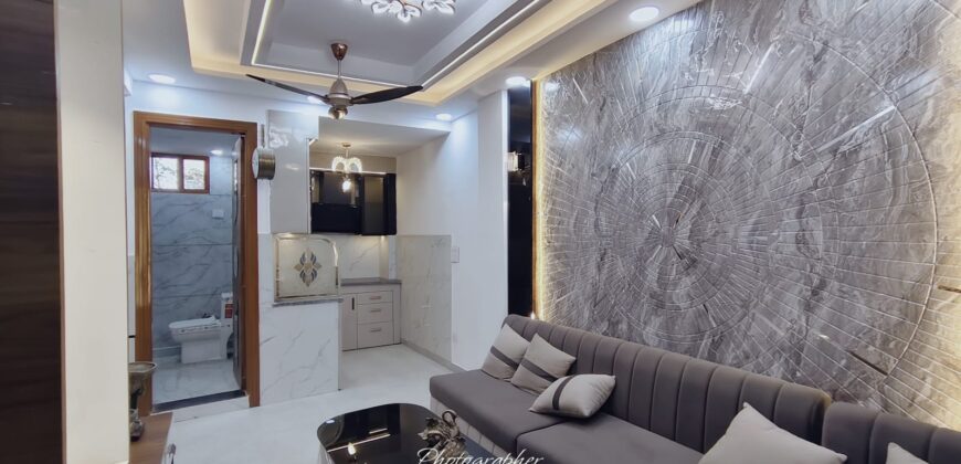 Semi-Furnished 2 BHK Flat in Dwarka Mor Near Metro